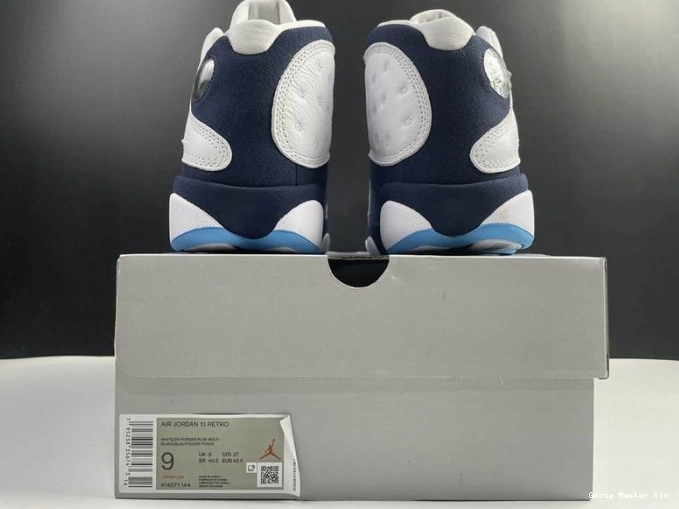 Powder Blue 13 Jordan Dark Air 414571-144 0822